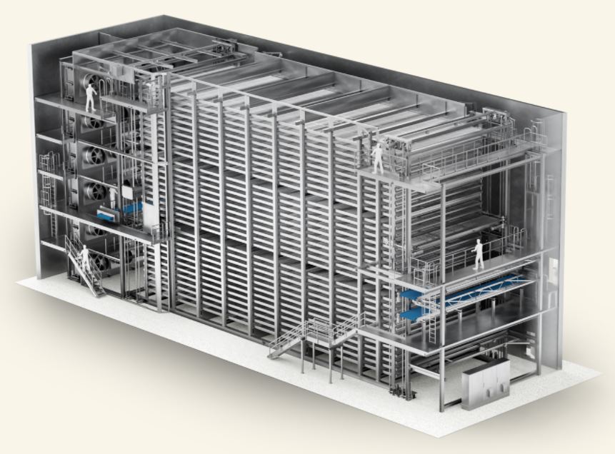 Marine Products Processing Freezing Box, Contact Plate Freezer