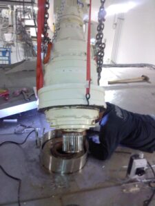 AFE service call to change a drum drive
